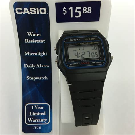 casio f 91w walmart.